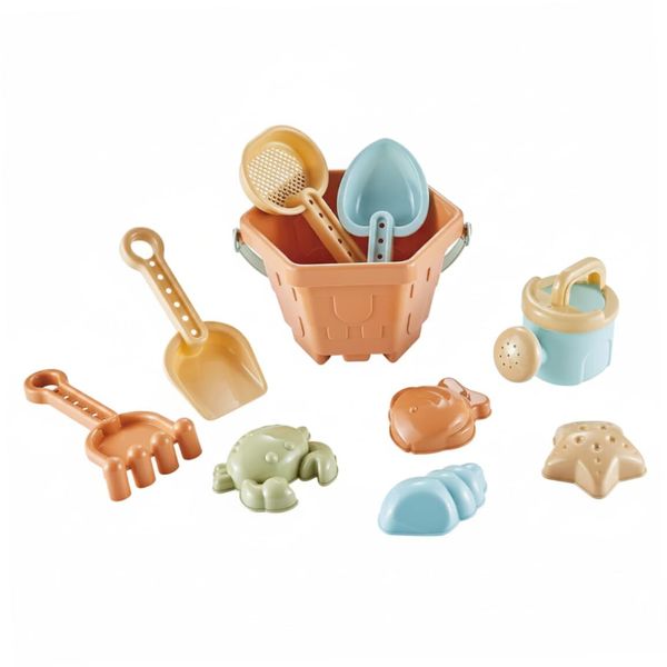 Beach Toys for Kids, 10-piece Sand Play Set