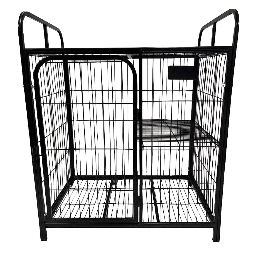 Pet Multi Level Foldable Metal Mesh Small Pet Enclosure (76cm) Shop Today. Get it Tomorrow