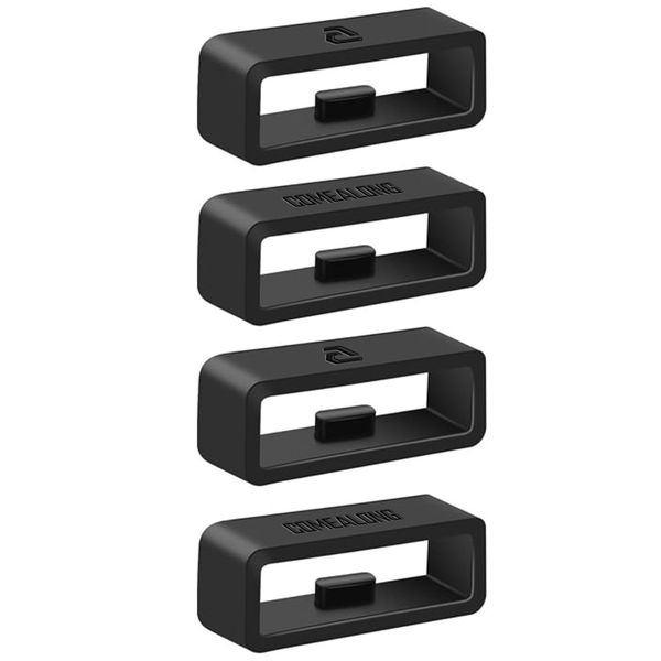 Comealong Universal Replacement Watch Keeper Black 22mm (4 Pieces)