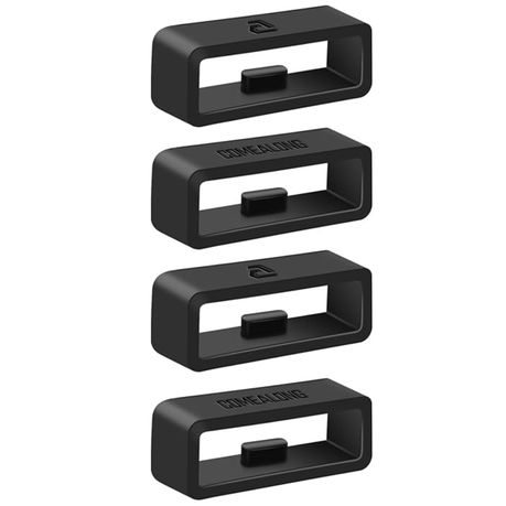 Comealong Universal Replacement Silicon Watch Replacement Keepers 20mm(4Pc) Image