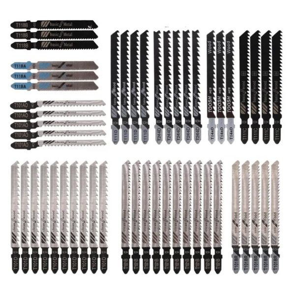 Tools Metal Jigsaw Blades For Woodworking Cutting Power Tools 25 Pieces