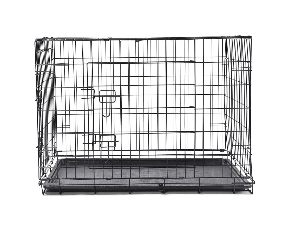 Folding Metal Cat Bird Dog Crate Pet Cage - Large | Shop Today. Get it ...