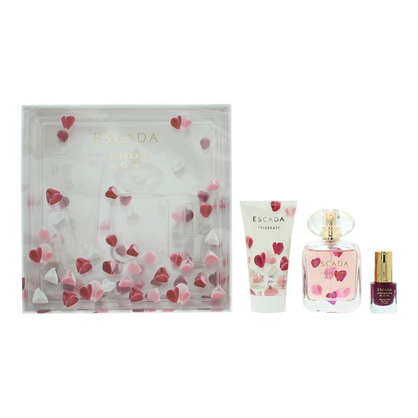 Escada Celebrate N.O.W. Eau de Parfum 3 Pieces Gift Set (Parallel Import)