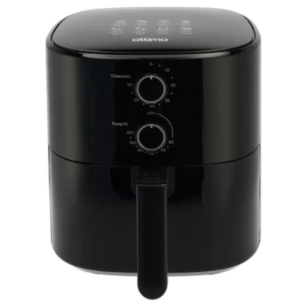 Ottimo 5L Manual Air fryer NonStick Adjustable temperature &amp; timer controls