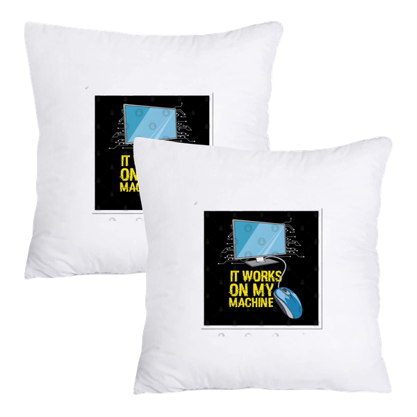 Scatter Cushion Cover Set (50cmx50cm) - It Works On My Machine