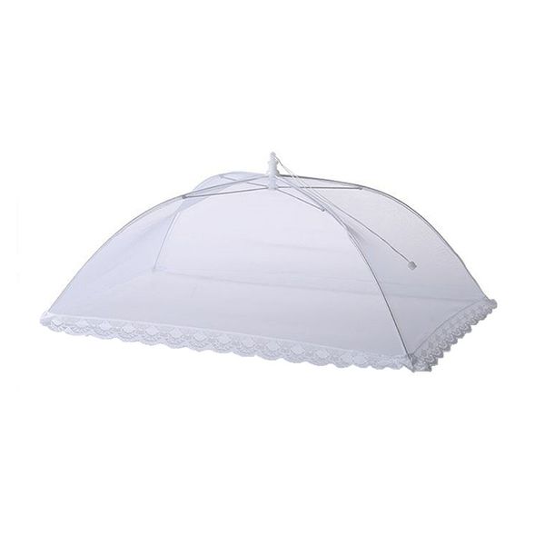 Home Outdoor Gauze Folding Reusable Insect-Proof Food Cover - 32 x 32cm