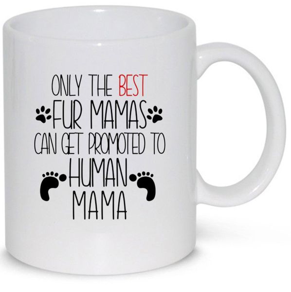 Best Fur Mama Birthday Christmas Mother's Day Gift 11Oz Premium Coffee Mug