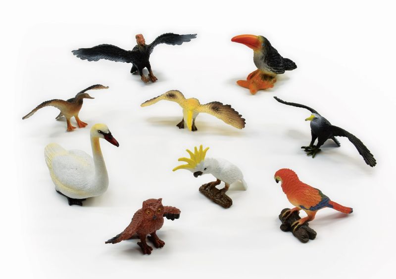 Assorted Birds in a Set 9 pieces