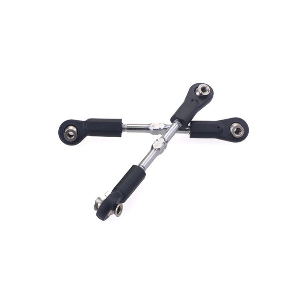 2Pcs 8124 Metal 75-85mm Steering Rod for 1/8 9116 9020 9072