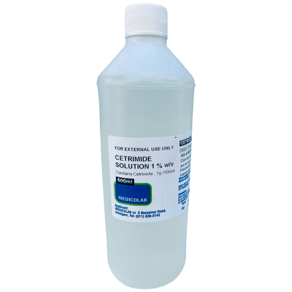 Cetrimide Solution 1% w/v 500ml