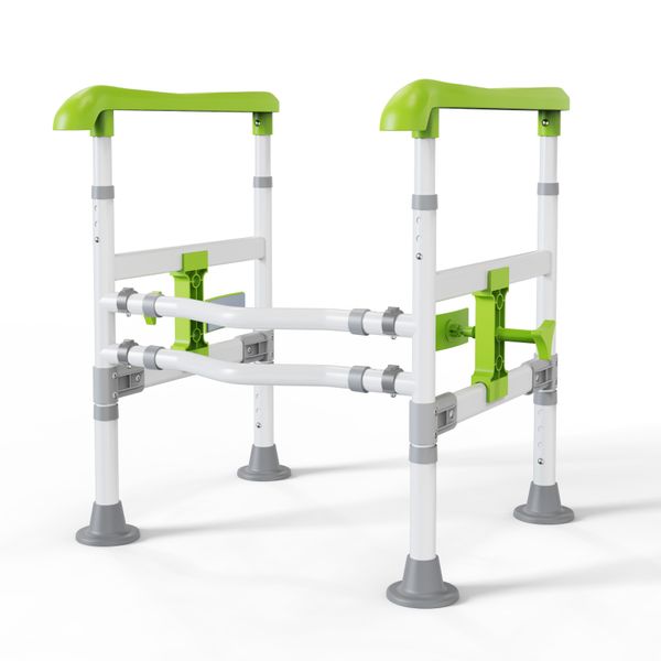Heavy Duty Adjustable Toilet Safety Frame Toilet Safety Rail Assist Handles