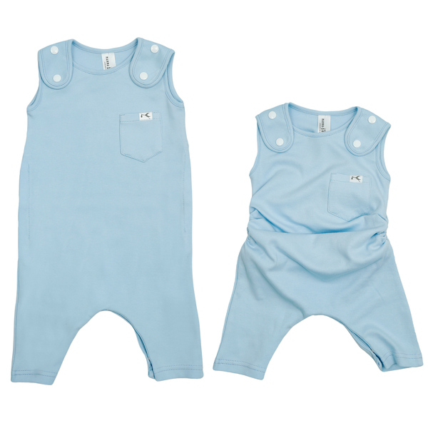 Size Adjustable Baby Clothing - Dungaree Romper (Shorts)