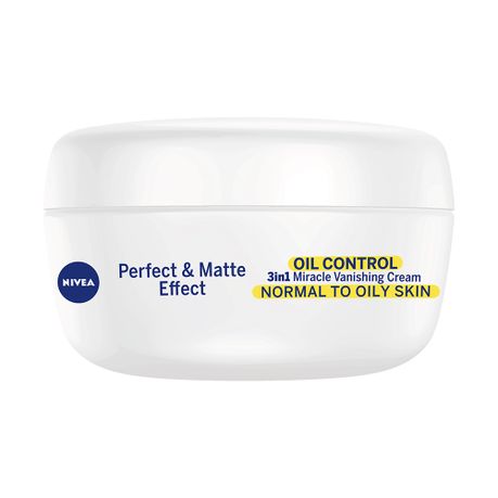 NIVEA Perfect & Matte Effect Oil Control Face Cream, Normal/Oily Skin, 50ml, Shop Today. Get it Tomorrow!