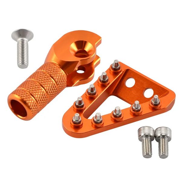 Brake Pedal Plate and Shift Lever Tip Compatible with KTM 85-500