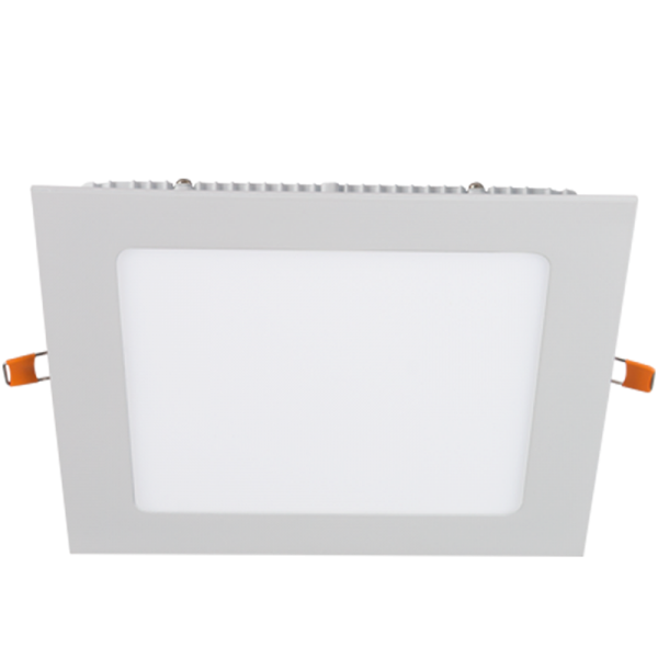Spazio Saturn 18W Square LED Panel Recessed Downlight - Natural White