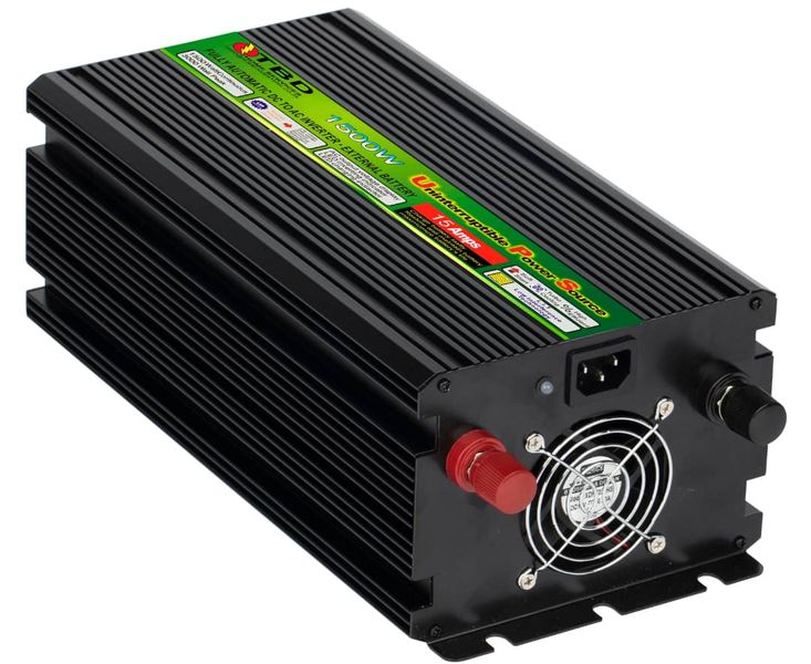 UPS Pure Sine Wave AS inverter 1500 Watt Backup with Built-In Charger
