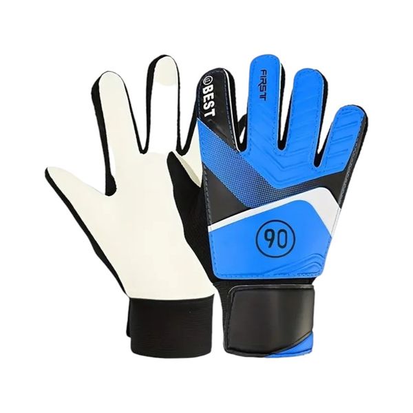 Best Soccer Goalkeeper Non-slip Latex Gloves - Blue