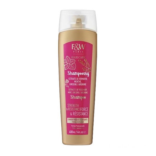 F&amp;W Hair Care Shampoo Strengh &amp; Resistance 400ml