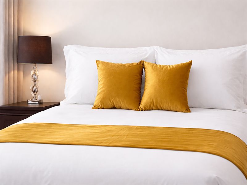 Hotel Collection Luxury Throw-Style Bed Runner - 06 Piece Pack