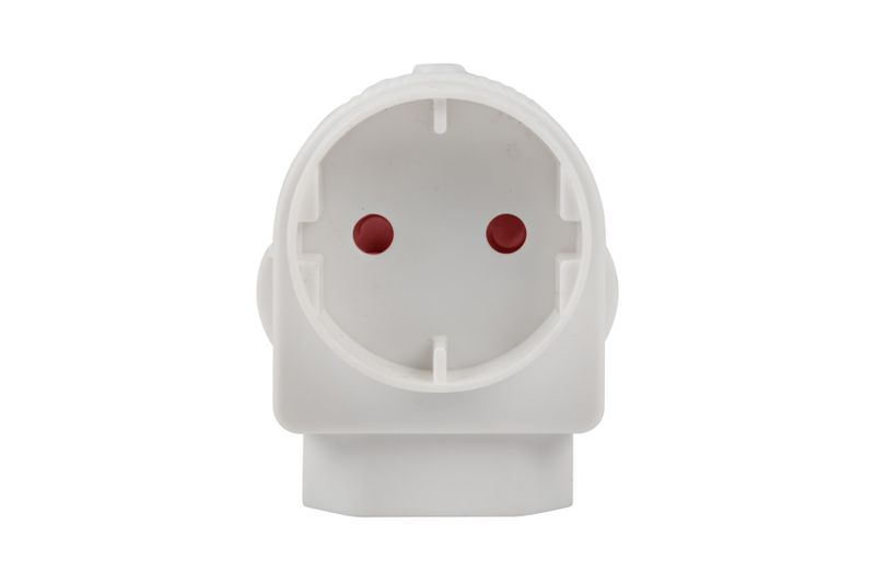 Electricmate Schuko/Euromate Adaptor - White