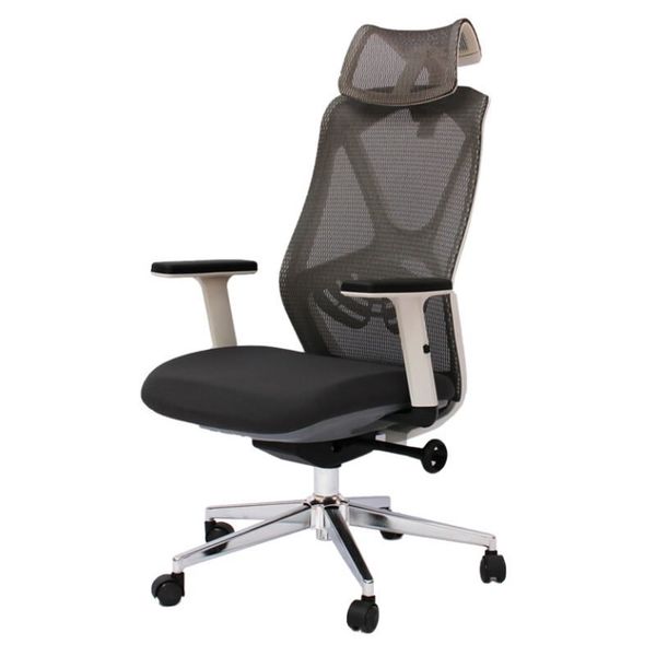 High-Back Ergonomic Swivel And Tilt Mesh Office Chair With Headrest A908K