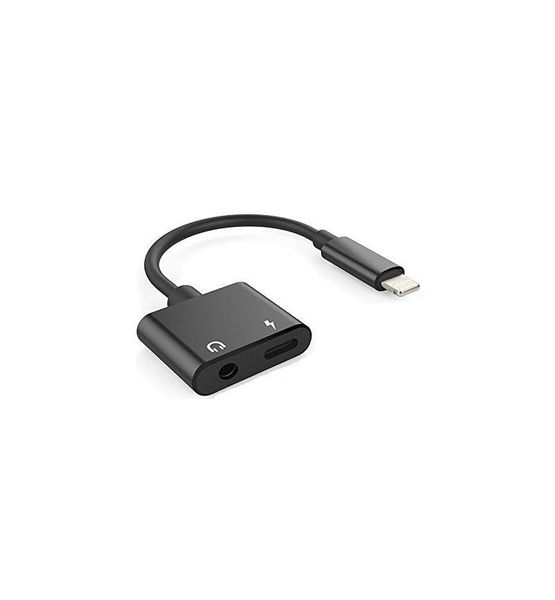 SlingTech Lightning To 3.5mm Headphone and Type -C Charger Adapter