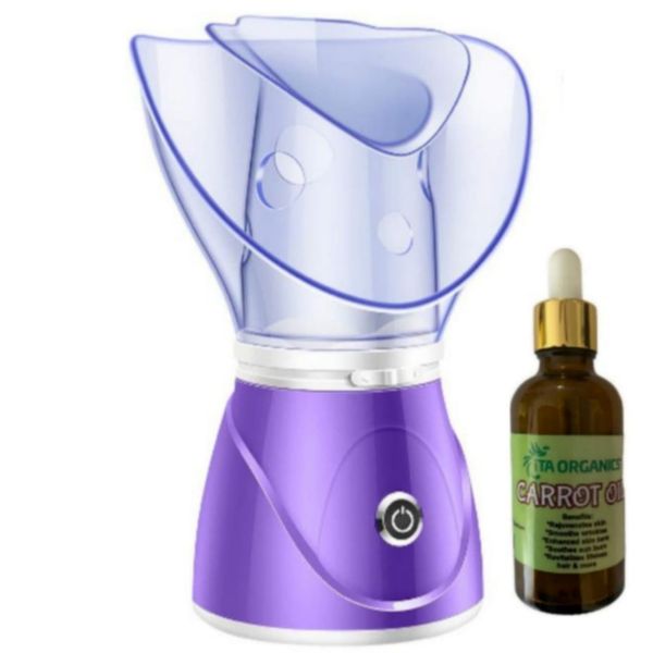 Facial Steamer &amp; Carrot Oil