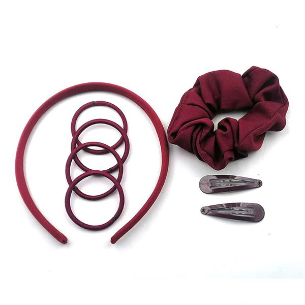 Chic - Back To School Set - Maroon