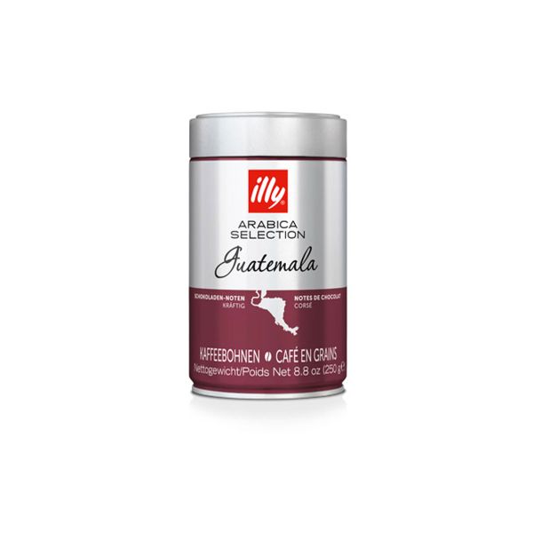 illy Coffee Bean Guatemala - Monoarabica Coffee Beans - 250g Tin