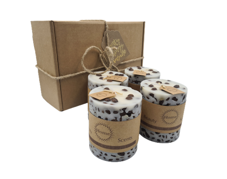 Coffee Bean Scented Candle Giftbox