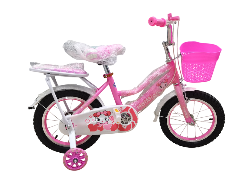 14 Inch bicycle with basket - Assembled