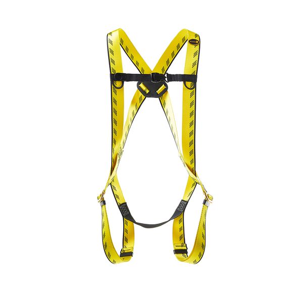 Dromex - Full Body Harness Double Lanyard With Scaffold Hooks