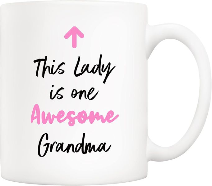 Awesome grandma-Father's day-Mother's day-Vlanetines=--Christmas Mug