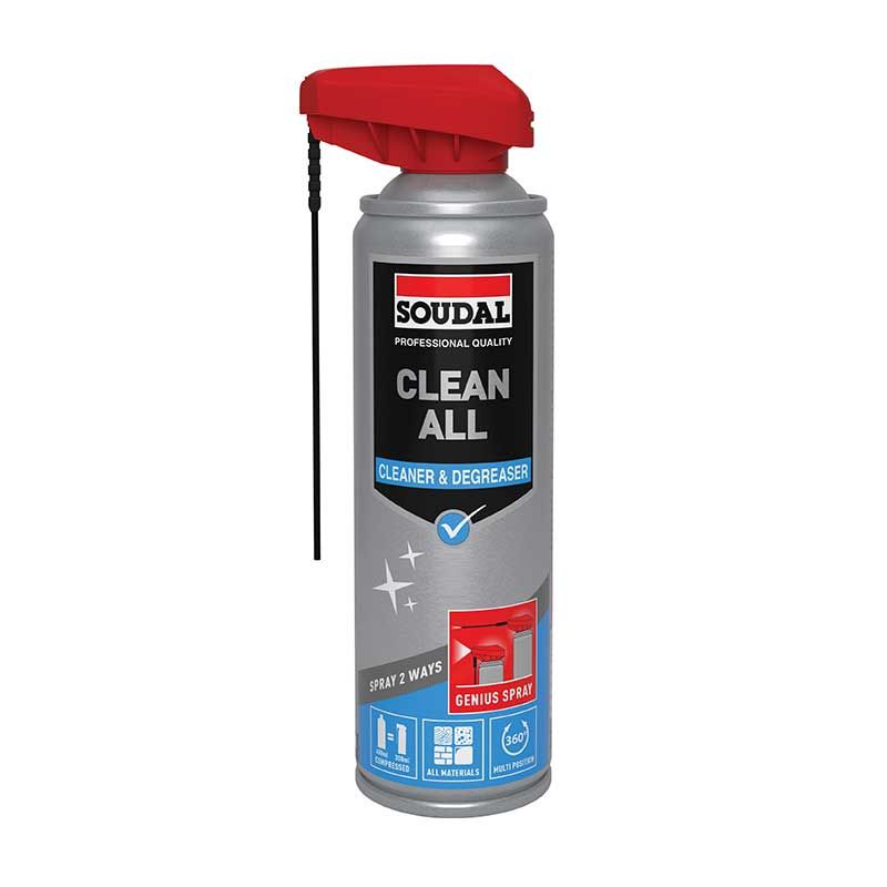 SOUDAL Clean All Cleaner & Degreaser Aerosol 400ml Shop Today. Get it