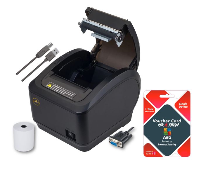 MR A TECH High Quality Thermal Printer Xprinter USB,LAN,RS232-80mm Thermal