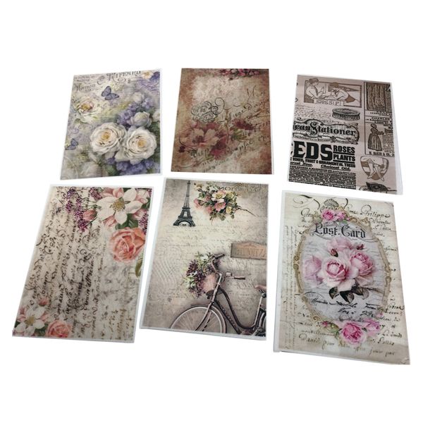Decoupage Tear Resistant Transfers - Vintage