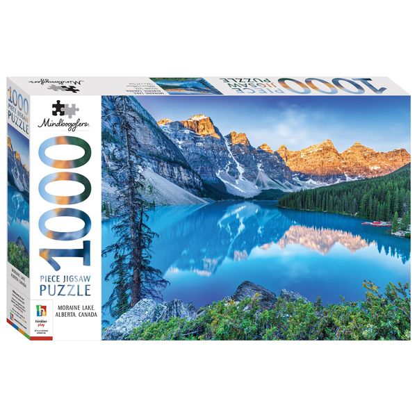 Mindbogglers 1000pc Jigsaw Moraine Lake Alberta, Canada