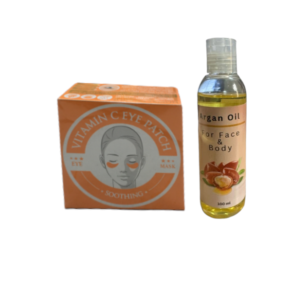 Argan Oil and Eye Patch Mask - 60 Pieces