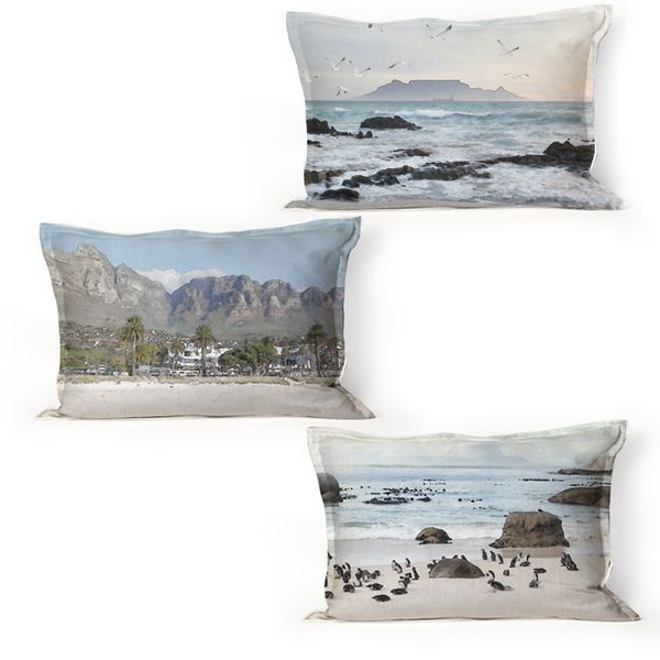 I Love it Here - Cape Town Trio set of Cushion and Feather Inners