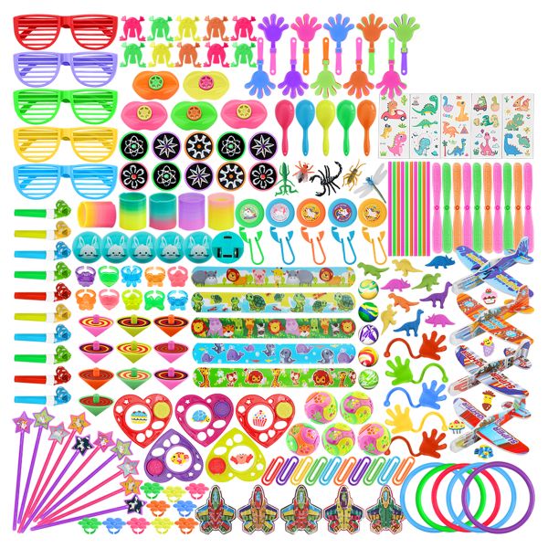 200PCS Party Favors Toy Birthday Prizes Reward Christmas Children'sDay Gift