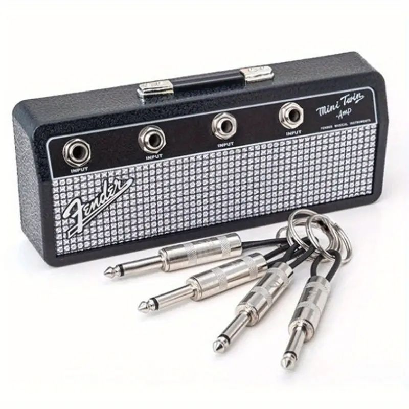 Jack Rack Wall Mounting Guitar Amp Key Holder for Home Bedroom Decor