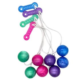 Kids Colourful Multi Use Clicker Balls Fidget Toy Set of 4 (4cm) | Shop ...