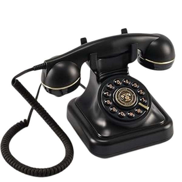 Vintage Landline Telephone Elegent Fashionable European Retro Telephone