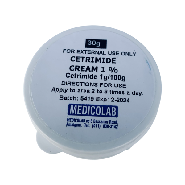 Medicolab Cetrimide Cream 30g