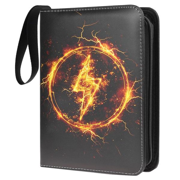 Stationery Nine Grids Waterproof Card Collector Album (50 Pages) - 33.5cm