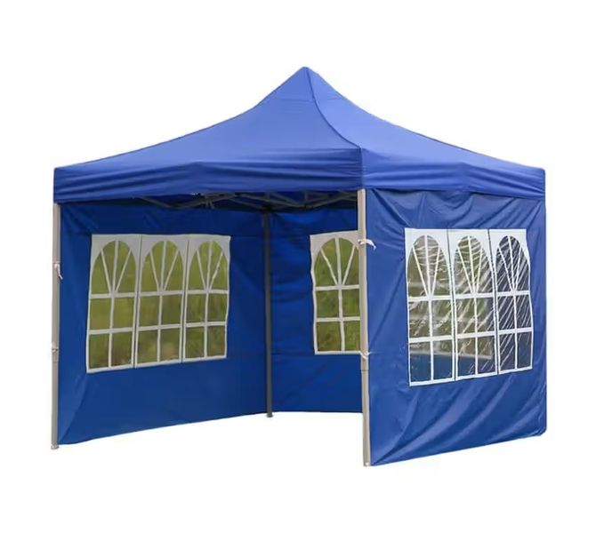 3x3m Outdoor Gazebo Tent 8 Person Waterproof with Side Panels