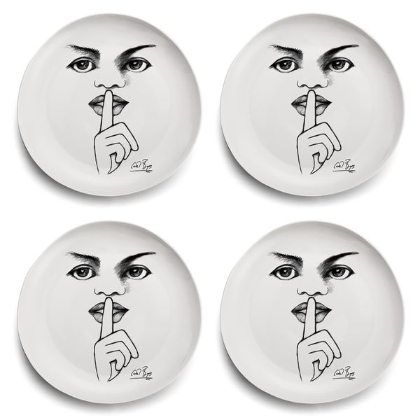 Carrol Boyes Dinner Plate Set of 4 - It's a Secret