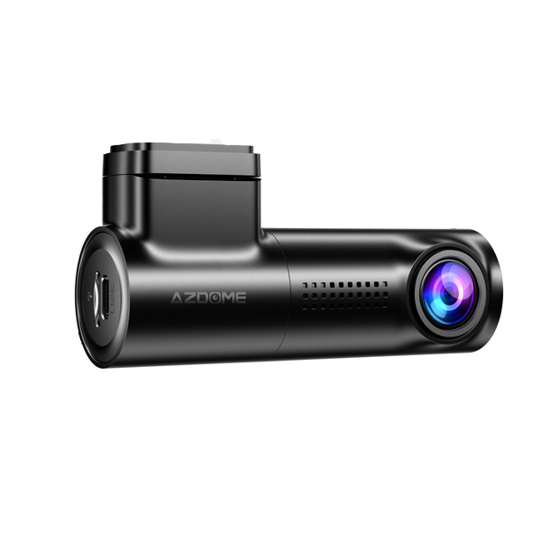 AZDOME FHD Dash Cam - 1080P Front Camera with Built-in WiFi, Voice Control