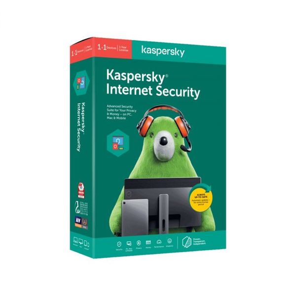 Kaspersky Internet Security 1+1 user 1Year 2020
