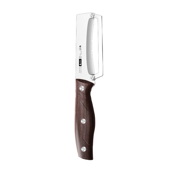 Stainless Steel Peeler With Wooden Handle